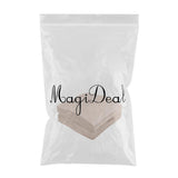 Maxbell Oilproof Kraft Paper Food Packing Takeout Bags, Natural 27x15x9cm 100PCS