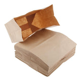 Maxbell Oilproof Kraft Paper Food Packing Takeout Bags, Natural 27x15x9cm 100PCS