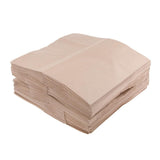 Maxbell Oilproof Kraft Paper Food Packing Takeout Bags, Natural 27x15x9cm 100PCS
