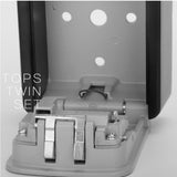 Max 4 Digit Combination Key Lock Box Wall Mount Safe Security Storage Case Gray