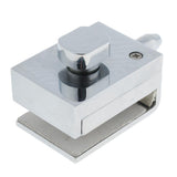 Maxbell Durable Keyless Stainless Steel Glass Door Lock Anti-theft Security Lock Silver