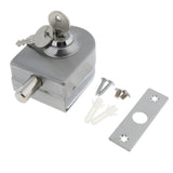 Maxbell Stainless Steel Frameless Glass Door Lock for 12-14mm Thickness Single Door