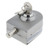 Maxbell Stainless Steel Frameless Glass Door Lock for 12-14mm Thickness Single Door