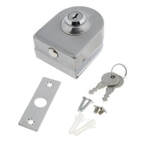 Maxbell Stainless Steel Frameless Glass Door Lock for 12-14mm Thickness Single Door