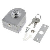 Maxbell Stainless Steel Frameless Glass Door Lock for 12-14mm Thickness Single Door
