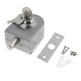 Maxbell Stainless Steel Frameless Glass Door Lock for 12-14mm Thickness Single Door
