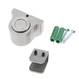 Maxbell Metal Strong Magnetic Door Stop Stopper Holder Catch for 10-12mm Glass Door
