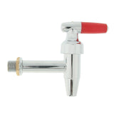 Max 1/2" Hot Cold Water Faucet Kitchen Bathroom Water Dispenser Barrel Tap Brass