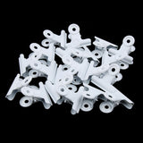 Max 20 Pieces Metal Bulldog Clip Grip Clip Clamp for Paper Bag Money Photo 38mm