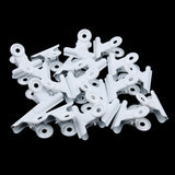 Max 20 Pieces Metal Bulldog Clip Grip Clip Clamp for Paper Bag Money Photo 38mm
