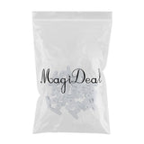 Max 20 Pieces Metal Bulldog Clip Grip Clip Clamp for Paper Bag Money Photo 38mm
