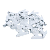 Max 20 Pieces Metal Bulldog Clip Grip Clip Clamp for Paper Bag Money Photo 38mm