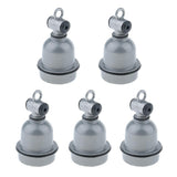 Max 5Pcs E27 Waterproof Aluminium Bulb Lamp Heater Holder Lamp Socket for Pig