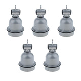 Max 5Pcs E27 Waterproof Aluminium Bulb Lamp Heater Holder Lamp Socket for Pig