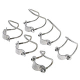 Maxbell 90 Pipe to Pipe Lock Clamp Holder Zinc Plated Iron, 1 to 1Inch