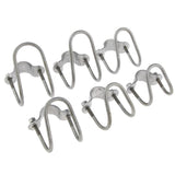 Maxbell 90 Pipe to Pipe Lock Clamp Holder Zinc Plated Iron, 1 to 1Inch