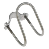 Maxbell 90 Pipe to Pipe Lock Clamp Holder Zinc Plated Iron, 1 to 1Inch