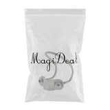 Maxbell 90 Pipe to Pipe Lock Clamp Holder Zinc Plated Iron, 1 to 1Inch