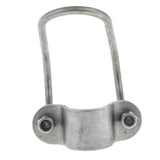 Maxbell 90 Pipe to Pipe Lock Clamp Holder Zinc Plated Iron, 1 to 1Inch