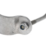 Maxbell 90 Pipe to Pipe Lock Clamp Holder Zinc Plated Iron, 1 to 1Inch