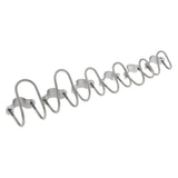 Maxbell 90 Pipe to Pipe Lock Clamp Holder Zinc Plated Iron, 1 to 1Inch