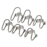 Maxbell 90 Pipe to Pipe Lock Clamp Holder Zinc Plated Iron, 1 to 1Inch