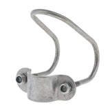 Maxbell 90 Pipe to Pipe Lock Clamp Holder Zinc Plated Iron, 1 to 1Inch
