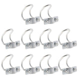 Maxbell 10PCS 90 Pipe to Pipe Lock Clamp Holder  1 to 0.75Inch