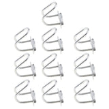 Maxbell 10PCS 90 Pipe to Pipe Lock Clamp Holder  1 to 0.75Inch