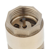 Maxbell Brass Foot Valve Check Valve with Holes Strainer Filter DN25