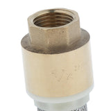 Maxbell Brass Foot Valve Mesh Check Valve with Strainer Filter DN15