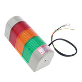 Maxbell 12V 3-Color Wall Mounted Emergency Warning Light Signal Beacon Lamp W/ Sound, industry level long working life