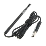 Maxbell 2 in 1 Visual Ear Scoop Ear Borescope 5.5mm Lens 6 LED Adjustable 0.3MP