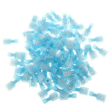 Max 100 Pieces Male Fully Insulated Wiring Wire Crimp Terminal Spade Connector