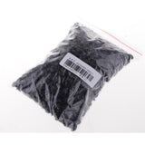 Maxbell 1000x Plastic Hole Plug Furniture Hinge Hole Cover Blanking Cap 5MM  Black
