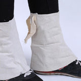 Max 2pieces Welding Protective Shoes Shoe Spats Calves Feet Cover Welder  Canvas