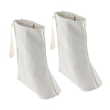 Max 2pieces Welding Protective Shoes Shoe Spats Calves Feet Cover Welder  Canvas