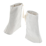 Max 2pieces Welding Protective Shoes Shoe Spats Calves Feet Cover Welder  Canvas