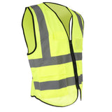 Max Maxb Safety Vest Reflective Jacket Waistcoat Vest  XL Fluorescent Yellow