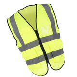 Max Maxb Safety Vest Reflective Jacket Waistcoat Vest  XL Fluorescent Yellow