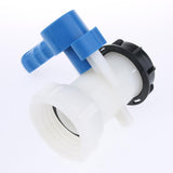 Max Maxb 1Pc IBC Tote Tank Hose Fittings Butterfly Valve Yard Hose Connector 2.44inch