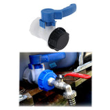 Max Maxb 1Pc IBC Tote Tank Hose Fittings Butterfly Valve Yard Hose Connector 2.44inch