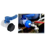 Max Maxb 1Pc IBC Tote Tank Hose Fittings Butterfly Valve Yard Hose Connector 2.44inch