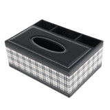 Maxbell PU Leather Tissue Box Cover Car Table Napkin Case Holder Storage Organiser