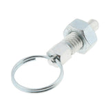 Max Galvanised Carbon Steel Non Lock-Out Indexing Plunger with Pull Ring M6