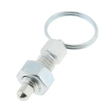 Max Galvanised Carbon Steel Non Lock-Out Indexing Plunger with Pull Ring M6