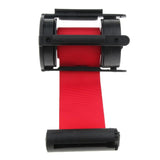 Max Stanchion Queue Barrier Extended Retractable Belt 2m Red