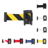 Max Stanchion Queue Barrier Extended Retractable Belt 2m Red