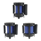 Max Stanchion Queue Barrier Extended Retractable Belt 2m Blue