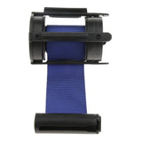 Max Stanchion Queue Barrier Extended Retractable Belt 2m Blue